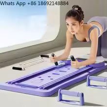 Multifunctional fitness board Folding abdominal board Plate support chest and abdominal muscle artifact Pilates board