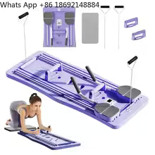 Multifunctional fitness board Folding abdominal board Plate support chest and abdominal muscle artifact Pilates board